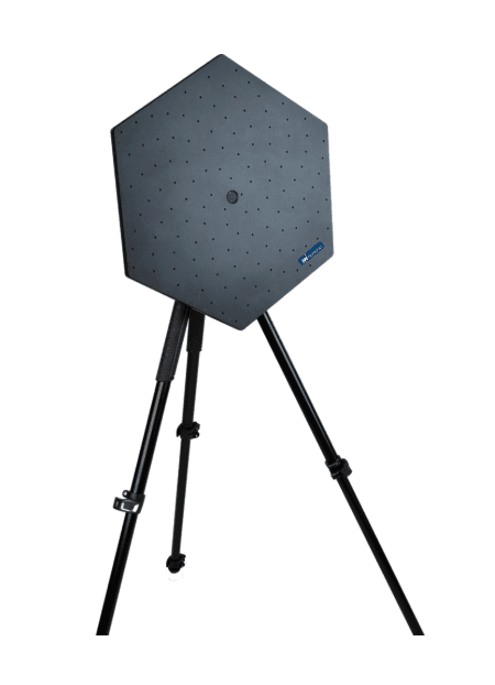 Norsonic Nor848B — 128-microphone hextile acoustic camera