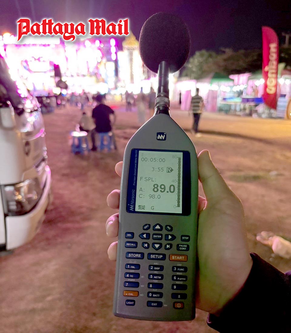 ฝันร้ายเรื่องเสียงดังของพัทยา เมืองตากอากาศที่กำลังต่อสู้เพื่อความเงียบสงบและการพักผ่อน