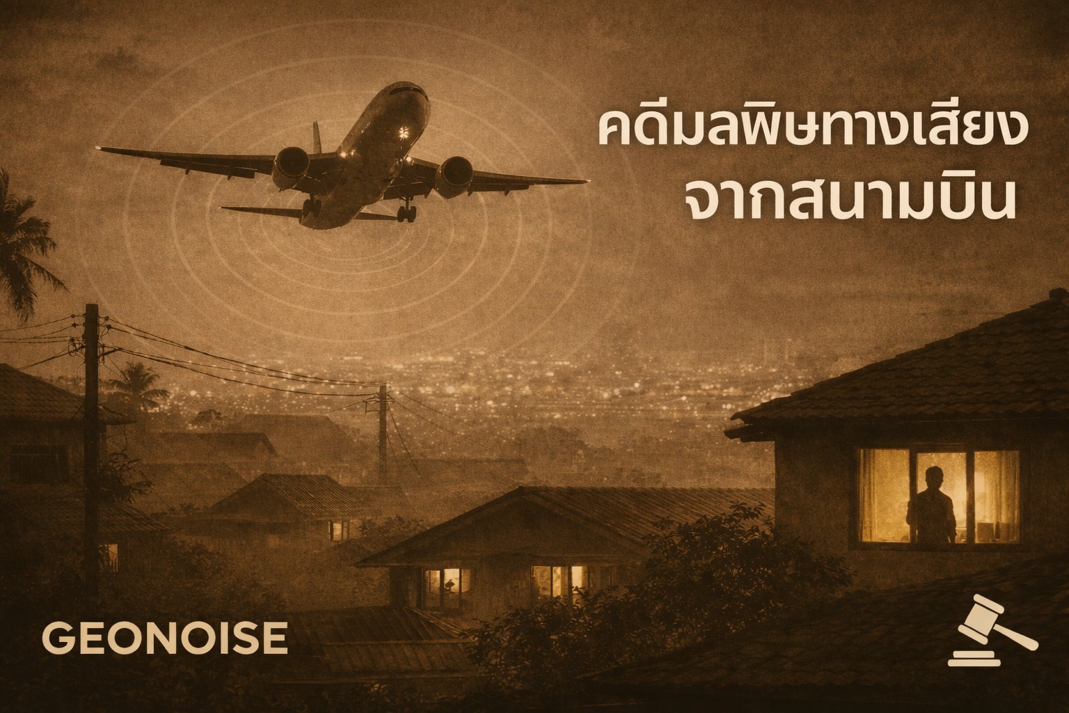 เมื่อเสียงเครื่องบินขึ้นศาล: คดีมลพิษทางเสียงสนามบินสุวรรณภูมิและบทเรียนสำหรับเอเชียตะวันออกเฉียงใต้